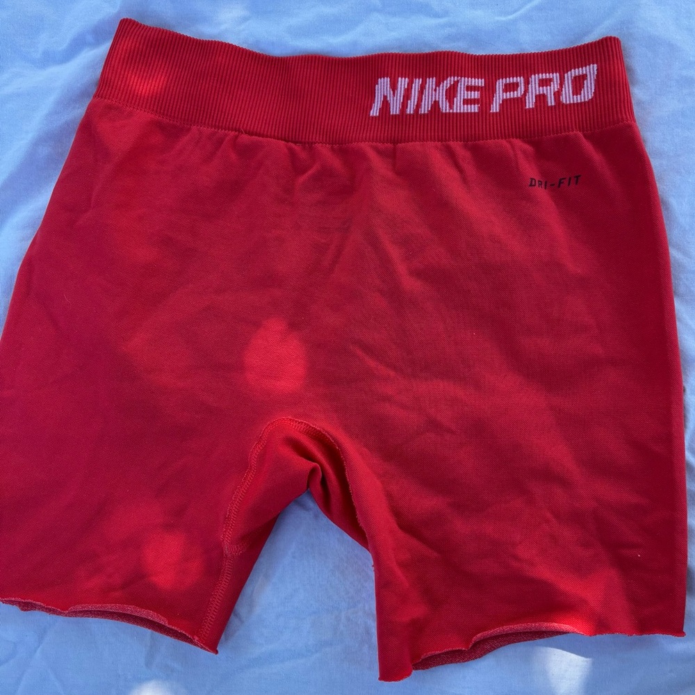 Nike Red Dri-FIT Shorts